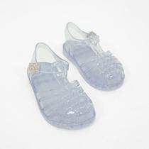 Sandália Aranha Infantil Feminina Cristal glitter cor prata Estilo Sandália Aranha Infantil Feminina Cristal glitter cor prata Estilo