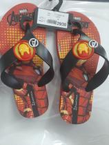 Sandalia avengers vermelho/preto29/30