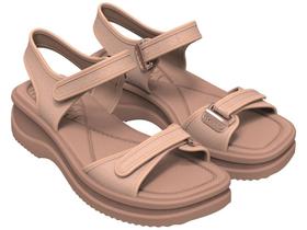 Sandalia azaleia vera soft therapy marrom make