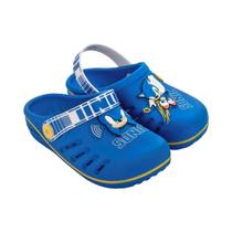 Sandália Babuche Azul, Branco e Amarelo Kids Sonic Sandália Babuche Azul, Branco e Amarelo Kids Sonic