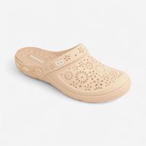 Sandália Babuche Boa Onda Nellie Baunilha