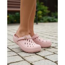 Sandália Babuche Fem. Eva Com Aplique Laço Boa Onda 2402123A