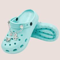 Sandália Babuche Feminina Acessórios Macia Confortável