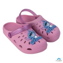 Sandália Babuche Grendene Kids Stitch Menina Infantil Divertida Fofa