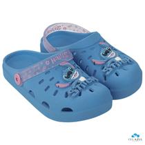 Sandália Babuche Grendene Kids Stitch Menina Infantil Divertida Fofa
