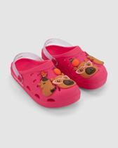 Sandália babuche infantil Grendene Kids capivara hype 23455