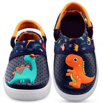 Sandália Babuche Infantil Menino Dinossauros Mzkid Sandália Babuche Infantil Menino Dinossauros Mzkid