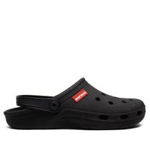Sandália Babuche Masculina Mormaii Preto/Vermelho
