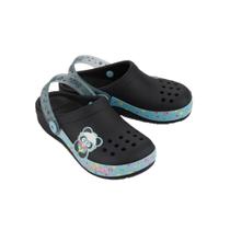 Sandália Babuche Menina Grendene Luluca Preto/Azul 22923 Sandália Babuche Menina Grendene Luluca Preto/Azul 22923