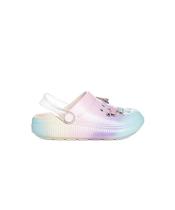 Sandália Babuche Molekinha Botons Tie Day Multicolor