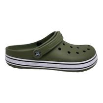 Sandalia babuche nuvy masculino band2 casual 1500.nv0002/2m verde Sandalia babuche nuvy masculino band2 casual 1500.nv0002/2m verde