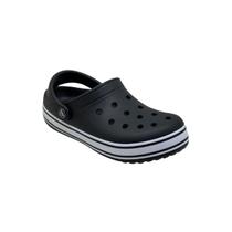 Sandalia Babuche Nuvy Preto Listra Preta Sandalia Babuche Nuvy Preto Listra Preta