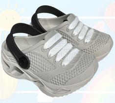 Sandália Babuche ou Crock Infantil Masculino Leve, Macio e Confortável Cores Leves