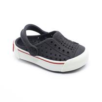 Sandália Babuche Plugt Infantil Menino Menina Joy Baby Revirão Preto Calce Fácil Sandália Babuche Plugt Infantil Menino Menina Joy Baby Revirão Preto Calce Fácil