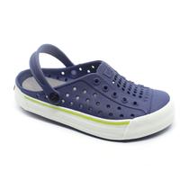Sandália Babuche Plugt Joy Adulto Revirão Marinho Calce Facil Super Leve Sandália Babuche Plugt Joy Adulto Revirão Marinho Calce Facil Super Leve