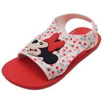 Sandália Baby Disney Minnie - Vermelho