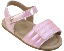Sandália Baby Holográfico Bebê Festa Kids Pampili Infantil Moda Menina Estilosa Mini Diva Sandália Baby Holográfico Bebê Festa Kids Pampili Infantil Moda Menina Estilosa Mini Diva