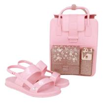 Sandália barbie grendene kids color mochi 23067 Sandália barbie grendene kids color mochi 23067