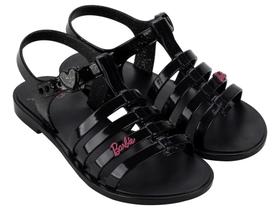 Sandália Barbie Ice Cream Flox Preta Glitter Grendene Kids Sandália Barbie Ice Cream Flox Preta Glitter Grendene Kids