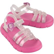 Sandalia barbie land inf feminino rosa/rosa