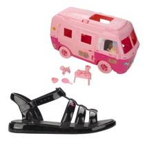 Sandália barbie road trip grendene kids 23071 Sandália barbie road trip grendene kids 23071