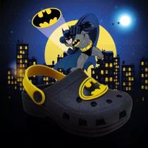 sandália batman confortável criança ir na escola e na picina