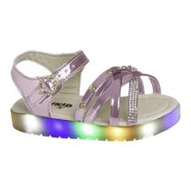 Sandalia Beakid Infantil Menina Exclusivo Luz Led Luzinha Sandalia Beakid Infantil Menina Exclusivo Luz Led Luzinha