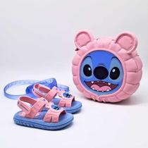 Sandália Bebê Grendene + Bolsa Infantil Stich Estilo 23224 Sandália Bebê Grendene + Bolsa Infantil Stich Estilo 23224