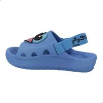 Sandália Bebe Grendene Kids Disney Queridos Stitch Azul Sandália Bebe Grendene Kids Disney Queridos Stitch Azul