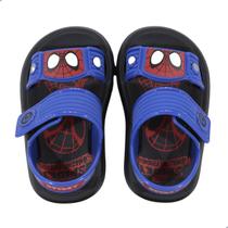 Sandália Bebê Grendene Kids Spidey Friends Azul e Vermelho Sandália Bebê Grendene Kids Spidey Friends Azul e Vermelho