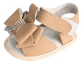 Sandalia Bebe Menina Laço Verão Confortavel Glitter Luxuosa Sandalia Bebe Menina Laço Verão Confortavel Glitter Luxuosa