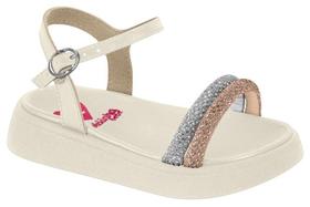 Sandália Bebê Menina Molekinha Strass 2733101 Sandália Bebê Menina Molekinha Strass 2733101