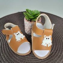 Sandália Bebê Menino Infantil Confortável Verão Batizado Sandália Bebê Menino Infantil Confortável Verão Batizado