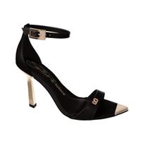 Sandália Bebece Bico Folha Simone Mendes salto fino de 9,5 cm T8653-206