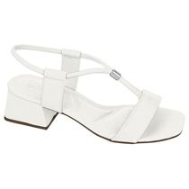 Sandalia bebece feminina casual salto baixo t5227-284