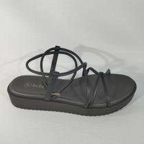 Sandália Bebecê Flatform Com Fivela T2289-666 (64955)
