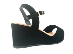 Sandália Bebecê Plataforma Confort Casual Feminino Adulto - Ref T5077-083