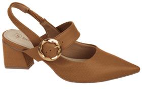Sandália Bebecê T3838 Bico Fino Scarpin