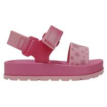 Sandália Bebes Zaxynina Confortavel Estampa Florida tiras autocolantes