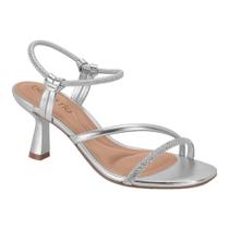 Sandalia Beira Rio 8478.113 Brilho Salto Fino Baixo Casual Feminino Sandalia Beira Rio 8478.113 Brilho Salto Fino Baixo Casual Feminino