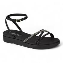 Sandália Beira Rio Feminina Flatform Strass Conforto Estilo Sandália Beira Rio Feminina Flatform Strass Conforto Estilo