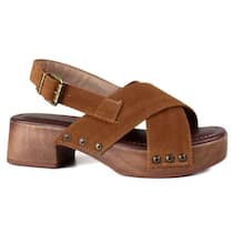 Sandália Beira Rio Feminina Salto Anabela Tiras Largas em x Conforto Sandália Beira Rio Feminina Salto Anabela Tiras Largas em x Conforto