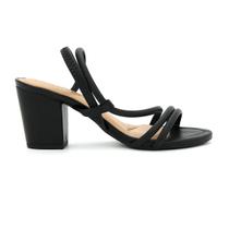 Sandalia Beira Rio Original Salto Grosso Alto Feminino 686