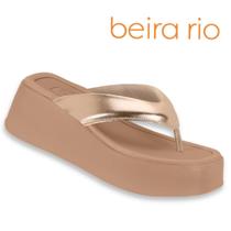 Sandalia Beira Rio Plataforma Flatform Original Anabela Chinelo Tamanco