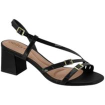 Sandália Beira Rio Tira Fivela Salto Bloco Feminino Sandália Beira Rio Tira Fivela Salto Bloco Feminino