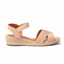 Sandália Belluno Mini Anabela Tira X Elástico