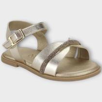Sandália Bibi Premium Menina Infantil Papete Metalizada Strass Shine Mini Bebê Criança Brilho Fivela Sandália Bibi Premium Menina Infantil Papete Metalizada Strass Shine Mini Bebê Criança Brilho Fivela