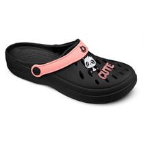 Sandália Boa Onda Clog Easy Kids - Infantil - Preto - 2728 Sandália Boa Onda Clog Easy Kids - Infantil - Preto - 2728