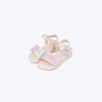 Sandália Borboletas Nude Colorida Infantil Feminina Pampili 763008000