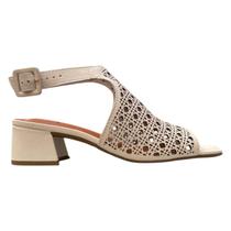 Sandália Bottero Feminina de Couro Salto Bloco Sandália Bottero Feminina de Couro Salto Bloco